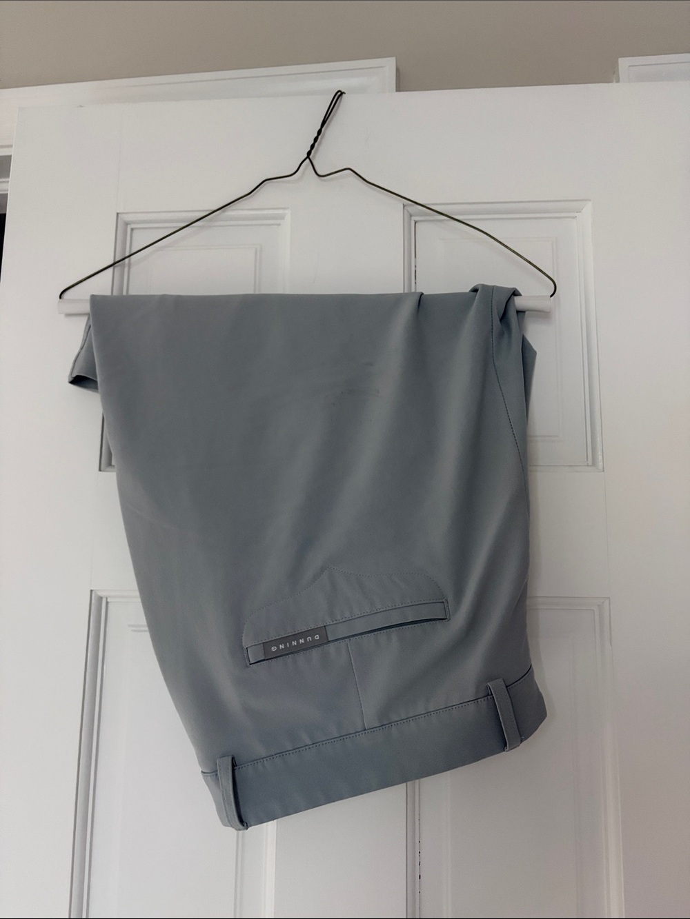 Dunning Men's Light Gray Performance Shorts